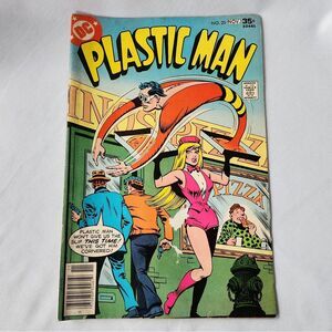 Plastic Man Vol 2 #20 DC Comics 1977 Bronze Collectible Woozy Wink Chief Branner
